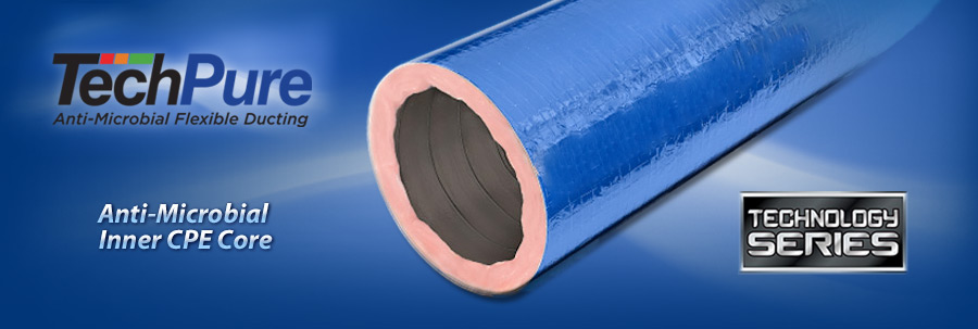 TechFlex Blue Flexible Duct