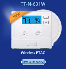 Wireless - PTAC Thermostat TT-N-631W